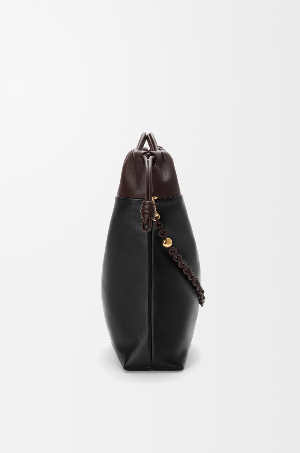 Loewe Flamenco Purse Tote In Mellow Nappa Lambskin In Black