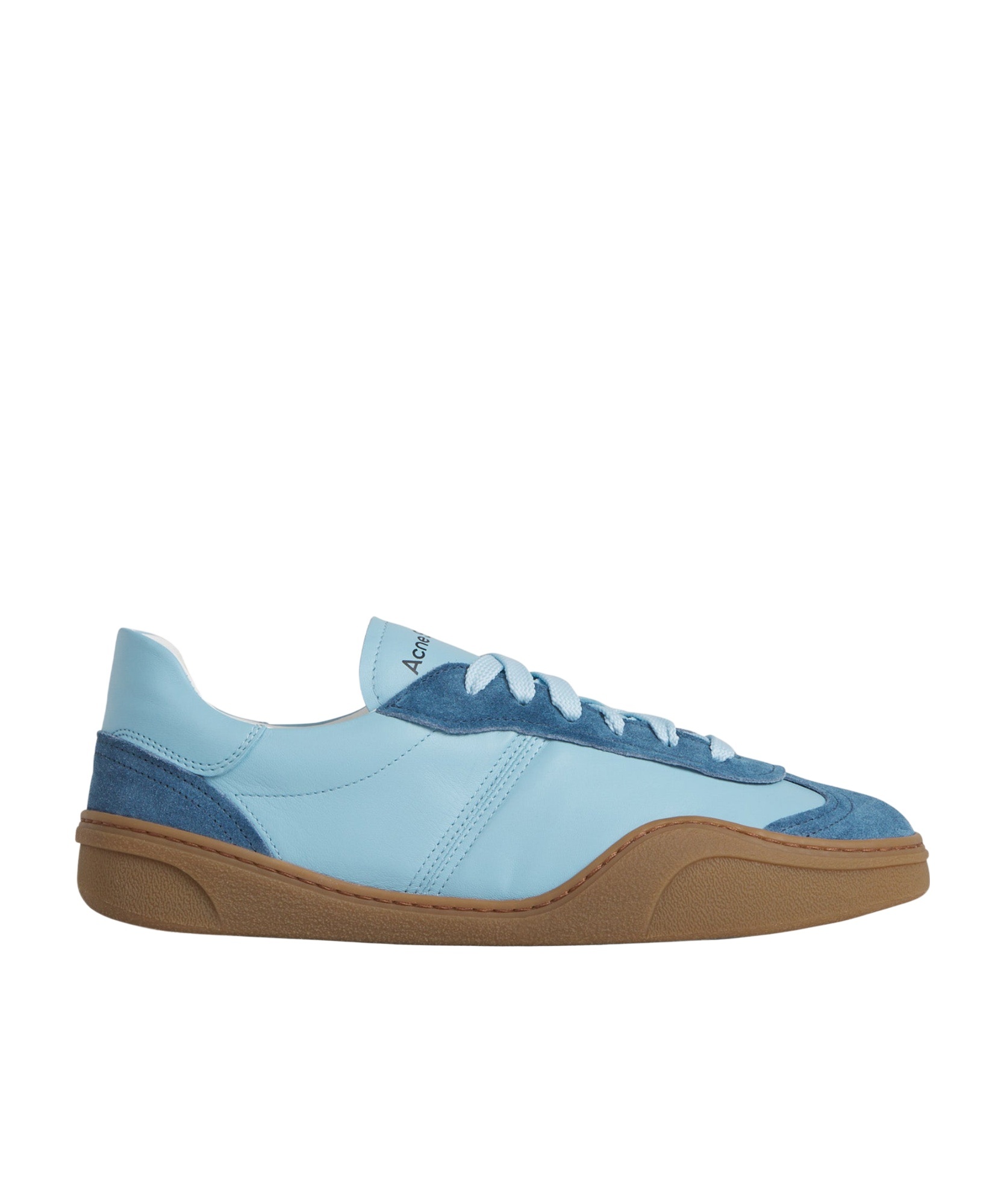 Acne Studios Sneakers Bars M Mit Veloursleder In Blue