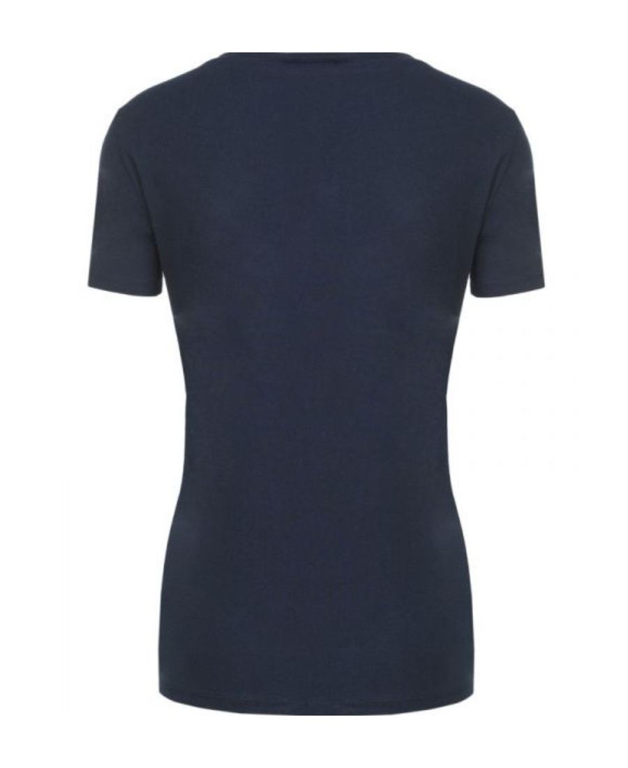 Shop Armani Jeans Logo Details T-shirt In Blue