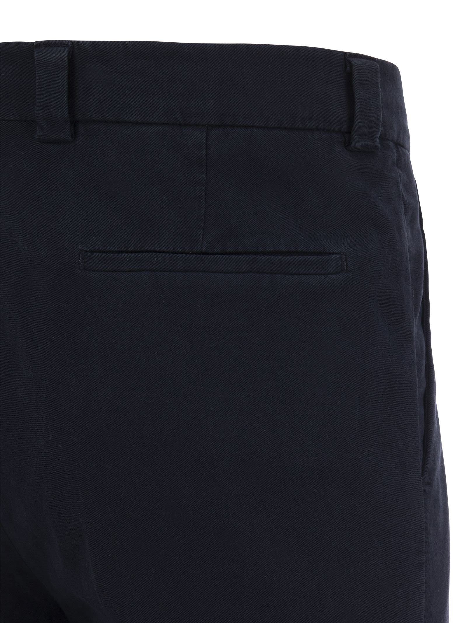 Brunello Cucinelli Pleat-detail Tailored Trousers In Black