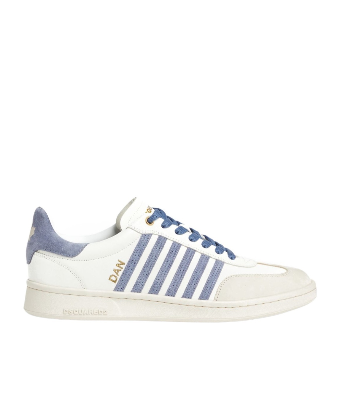Shop Dsquared2 Boxer Sneakers In White