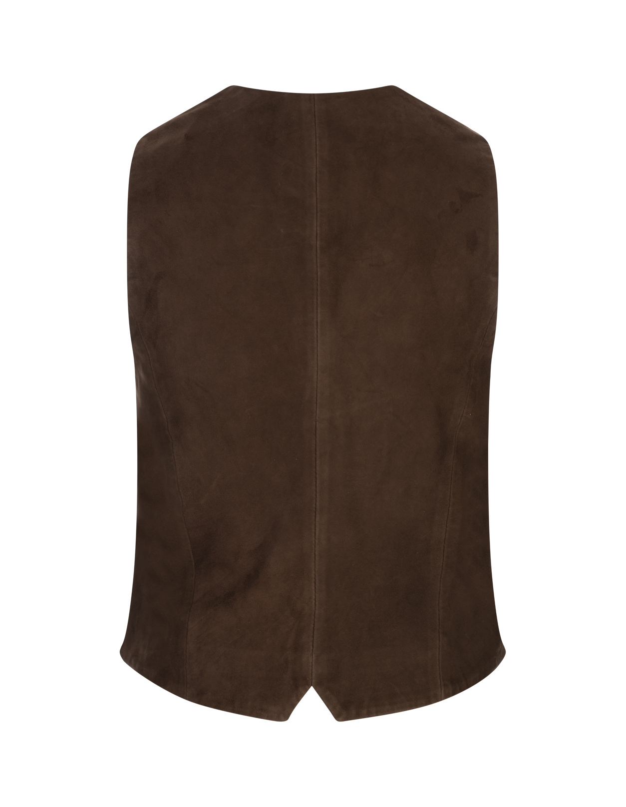 Giuseppe Di Morabito Button-fastening Suede Waistcoat In Brown