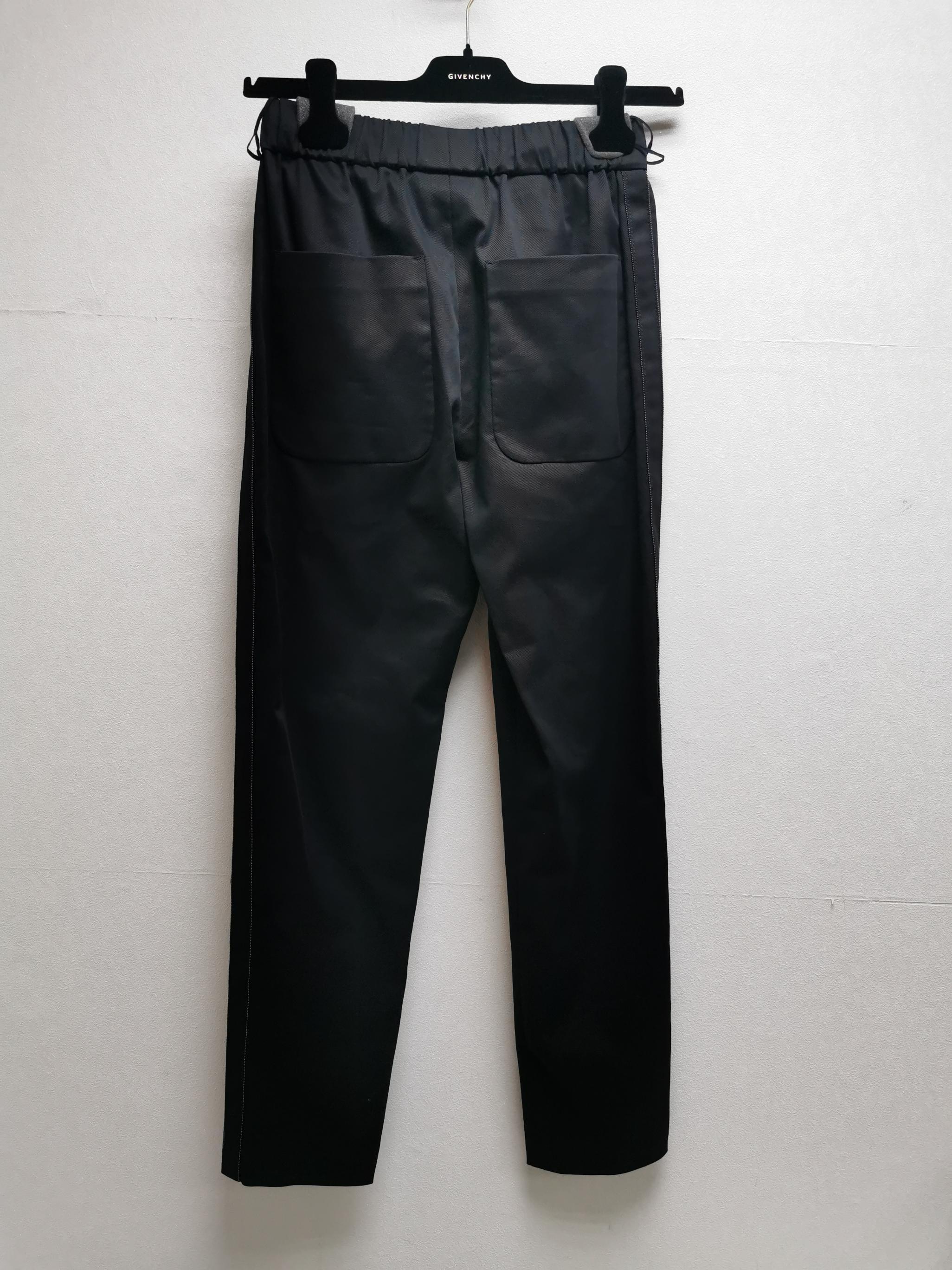 BRUNELLO CUCINELLI STRASS SIDE-STRIPE DRAWSTRING JOGGERS