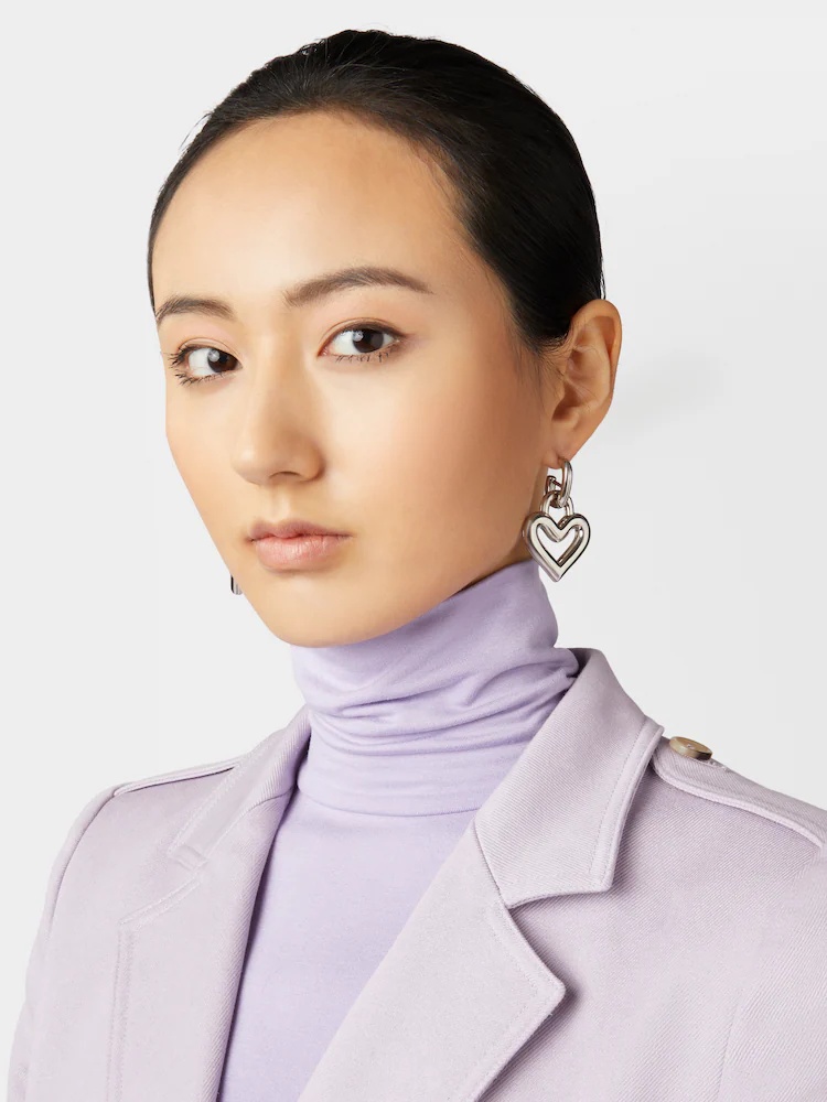 ROGER VIVIER HEART EARRINGS