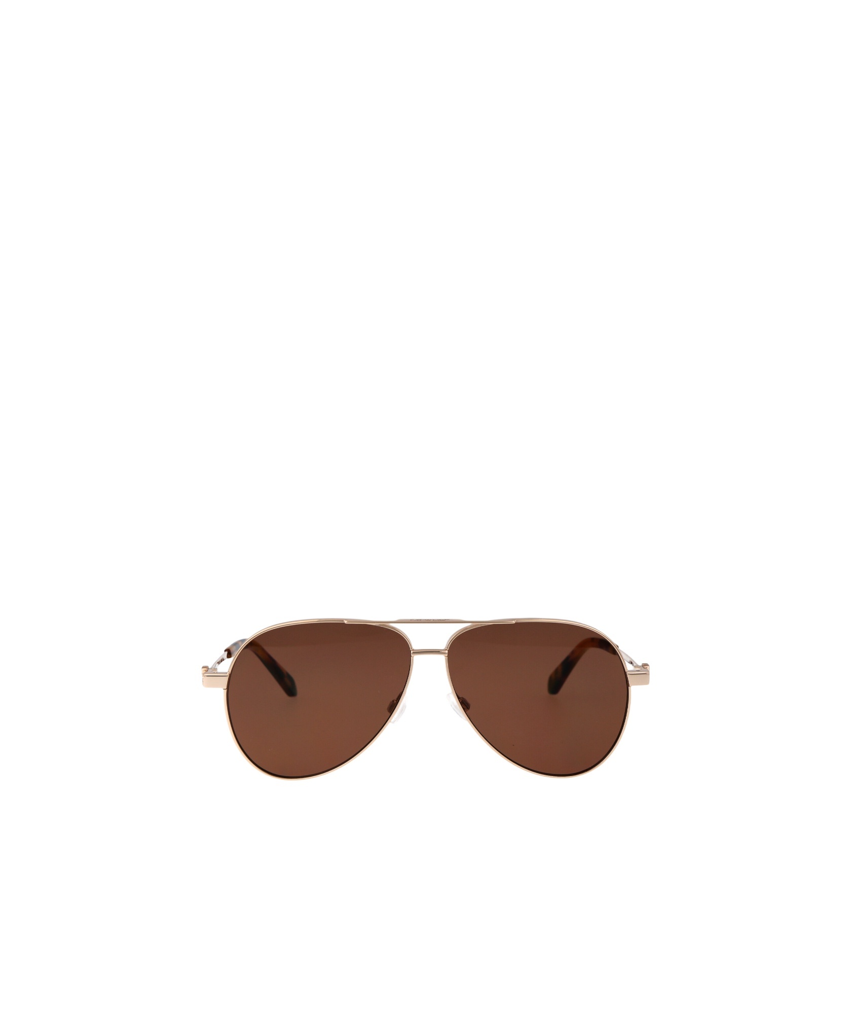 Shop Off-white Ruston Pilot-frame Sunglasses In Brown