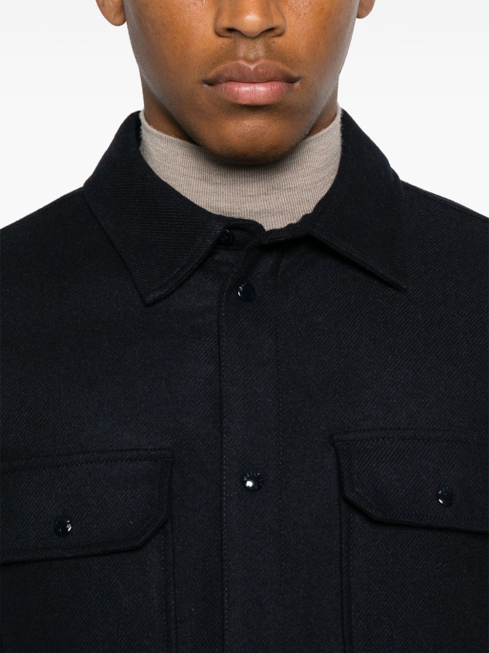 Woolrich Man's Color Blue Size S In Black