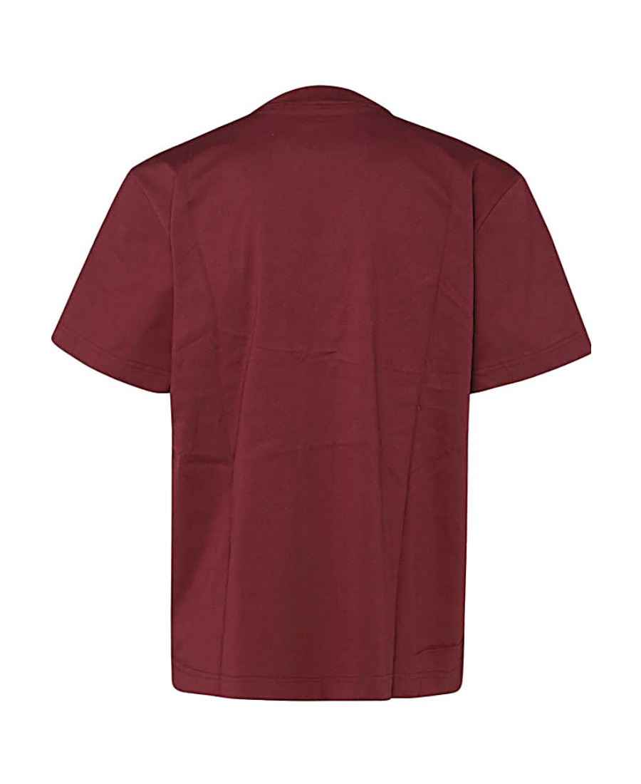 Sunnei Logo Short-sleeved T-shirt In Red