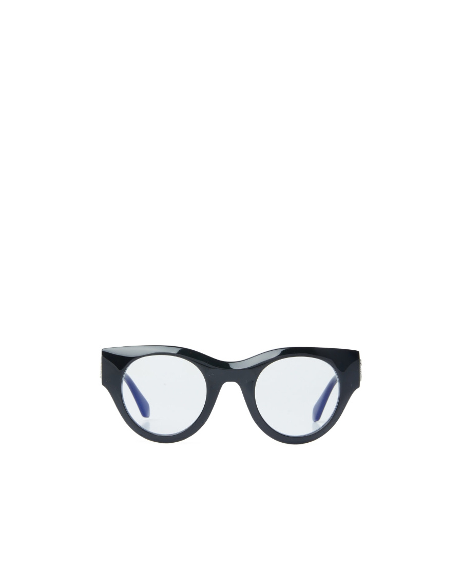 Off-white Round Frame Glasses In White