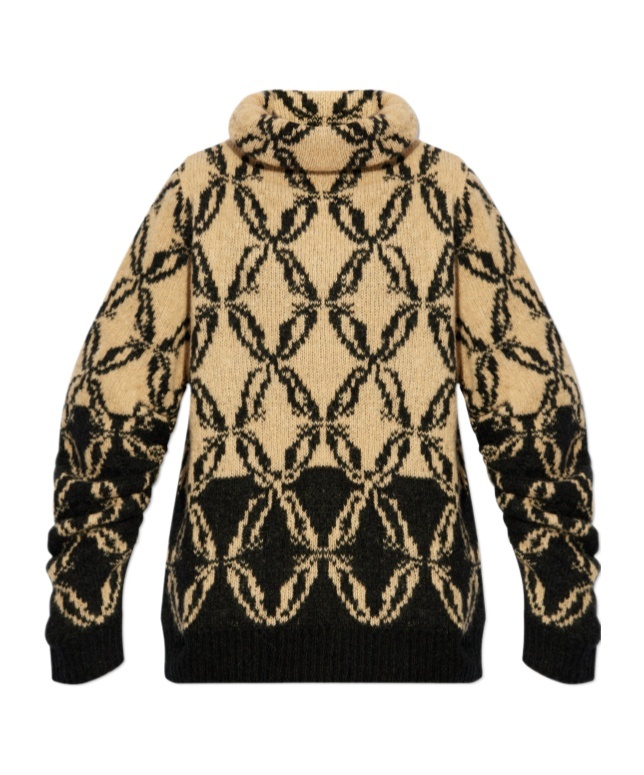 Dries Van Noten Long-sleeved Sweater In Black