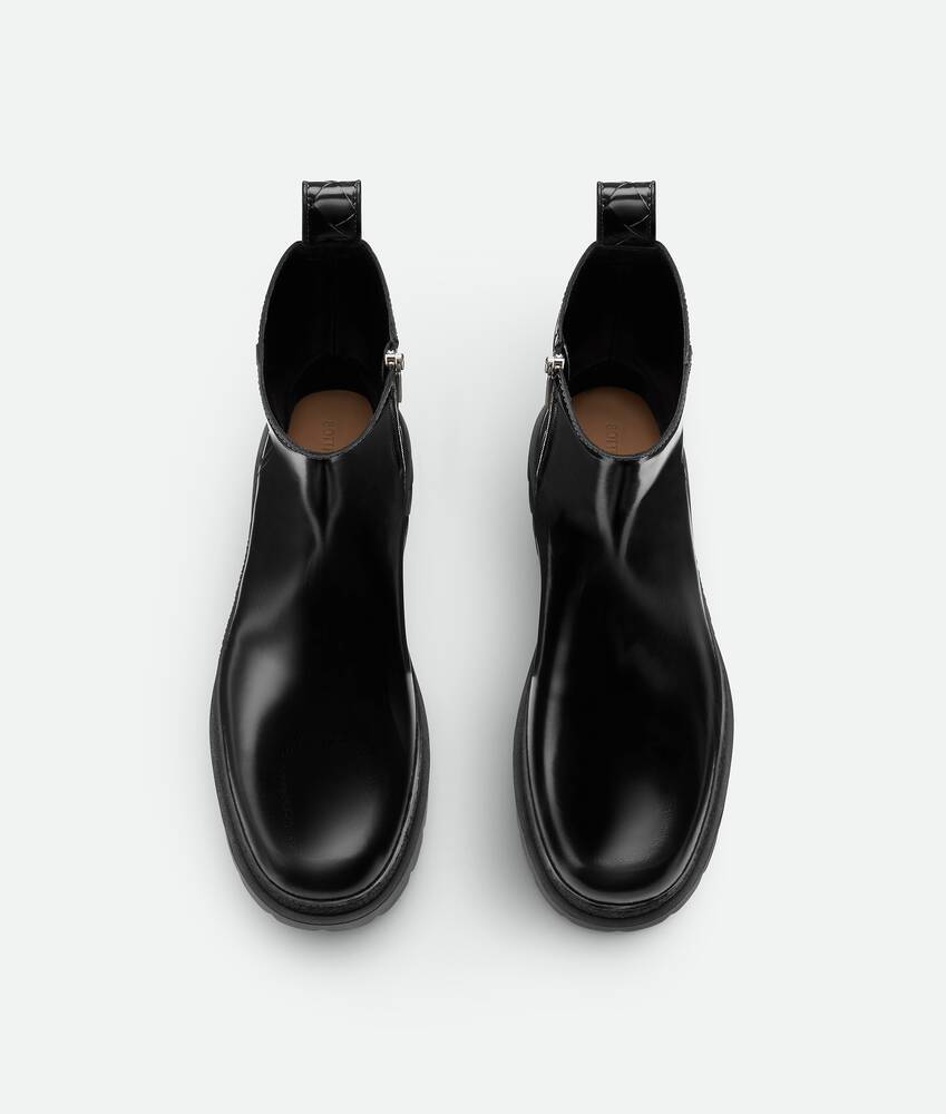 Bottega Veneta 3.5cm Highway Leather Ankle Boots In Black