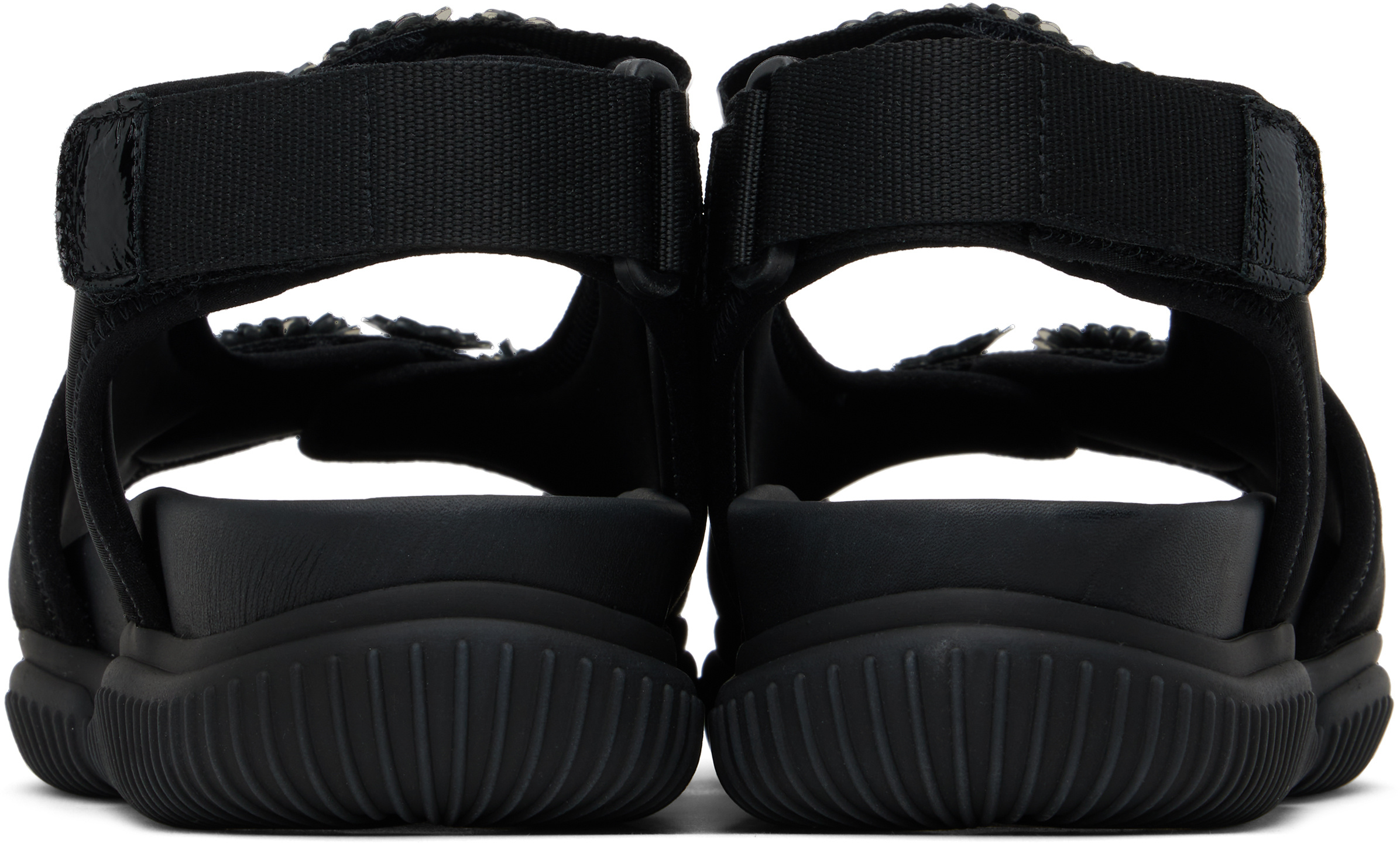Cecilie Bahnsen Valeria Sandals In Black