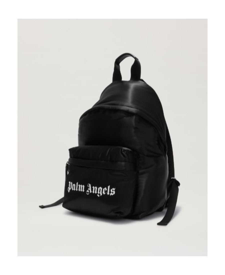 Palm Angels Logo-print Backpack In Black