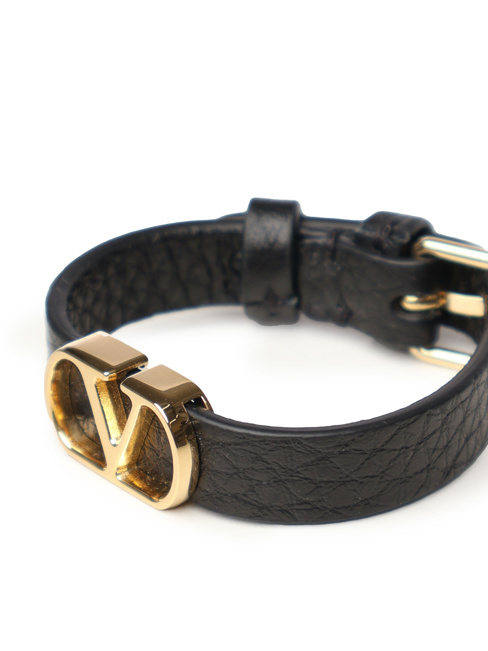 VALENTINO GARAVANI VALENTINO VLOGO SIGNATURE BUCKLED BRACELET