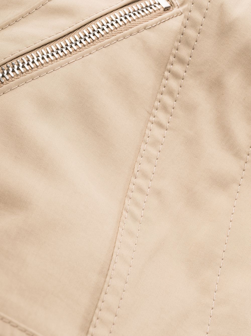 STELLA MCCARTNEY LOGO STRIPE ZIP FRONT TRACK PANTS
