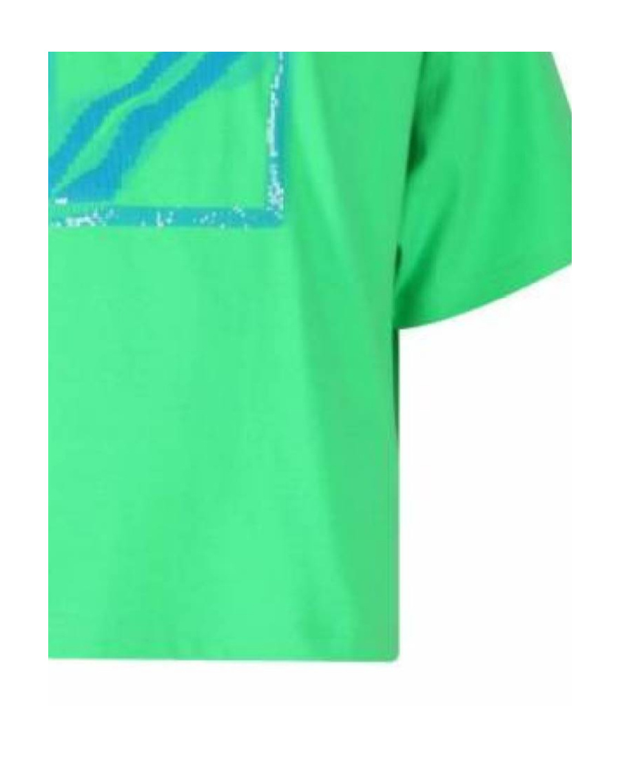 We11 Done Sequin-embellished Oversized T-shirt In Green