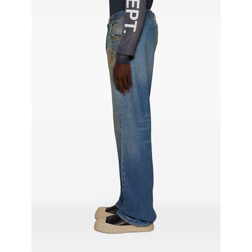 Gallery Dept. Zip Jeans In Gray