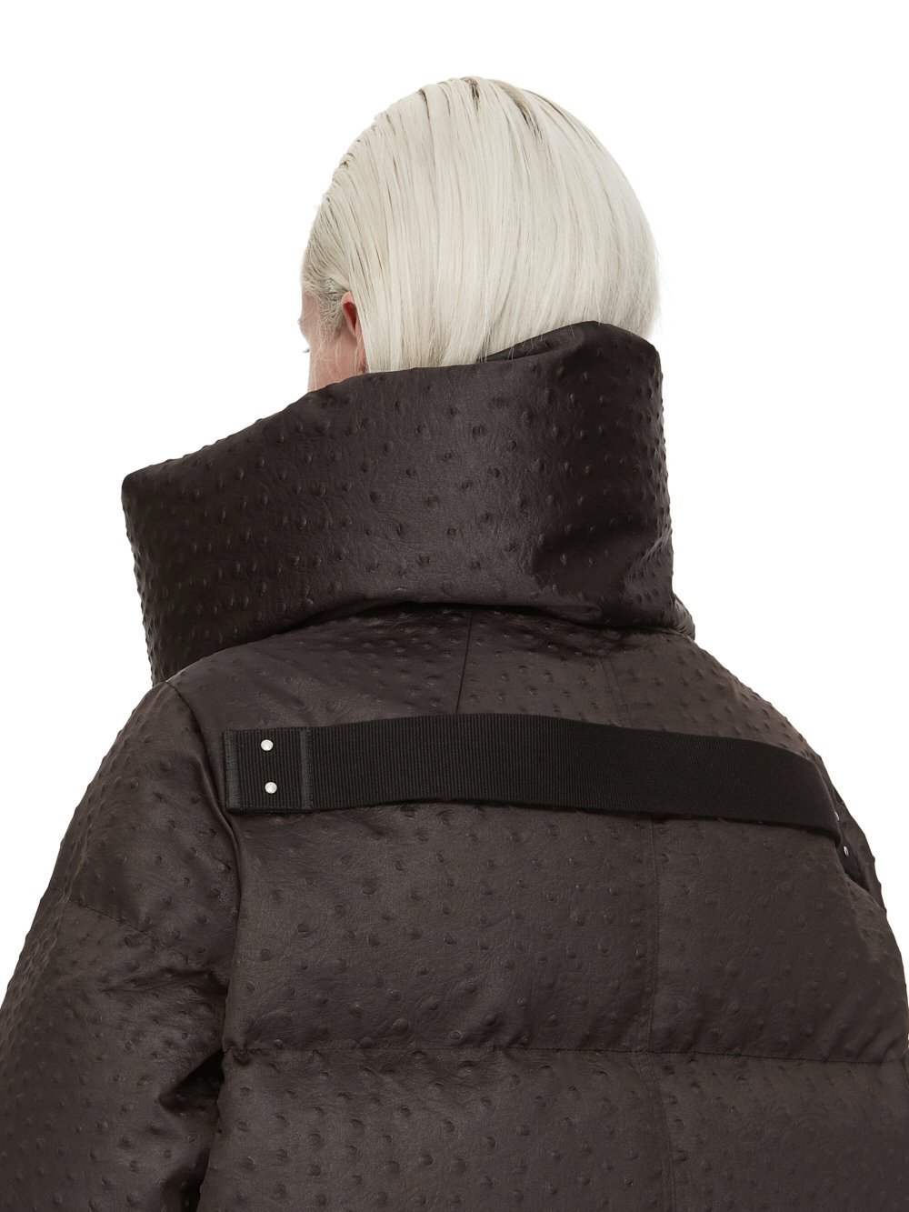 Rick Owens Funnel-neck Puffer Jacket In Black