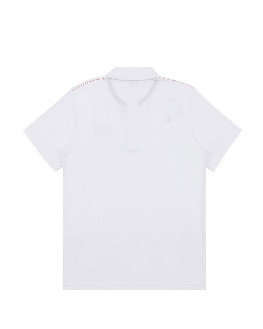EA7 LOGO PRINTED POLO SHIRT