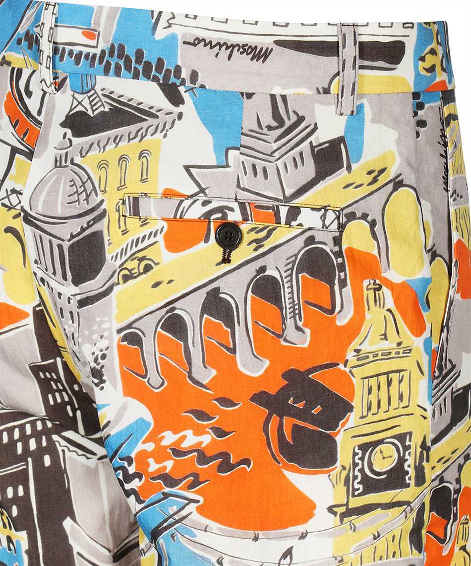 Moschino Pattern Shorts In Multicolor