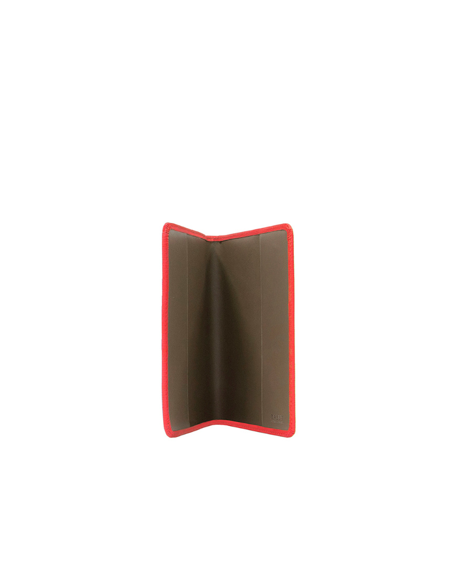 Bally Logo Card Bag In Red