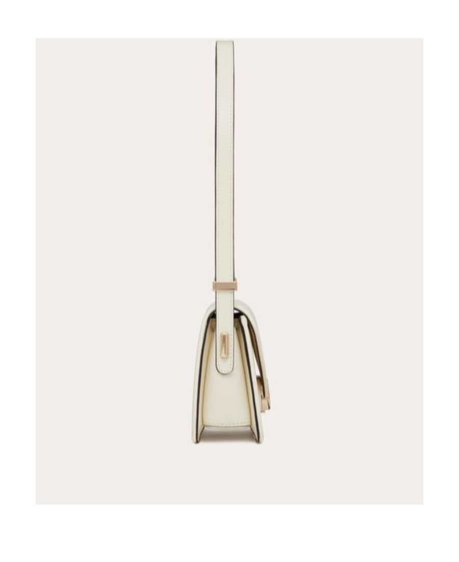 Valentino Letter Shoulder Bag In White