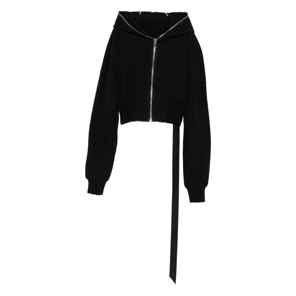 Rick Owens Drkshdw T-shirt Collage Gimp Hoodie In Black