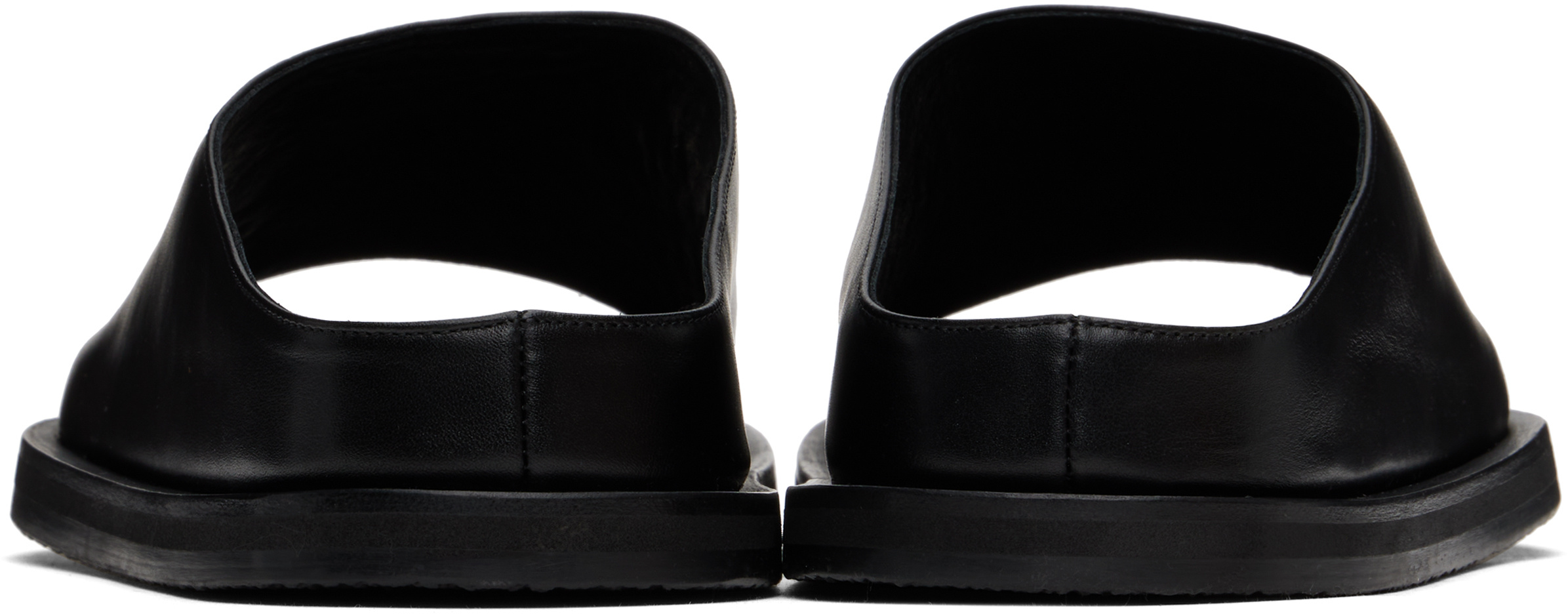 Studio Nicholson Spring Slippers In Black
