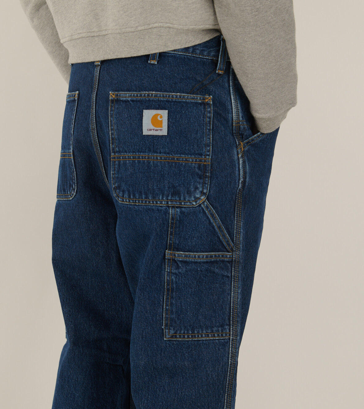Carhartt Wip Aaron Trousers Jeans Clothing In Blue