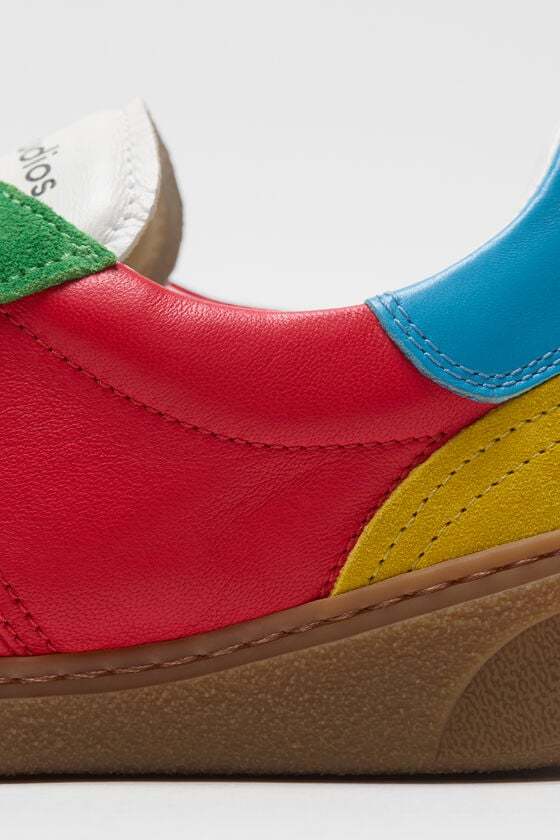 Acne Studios Bars M Sneakers In Green