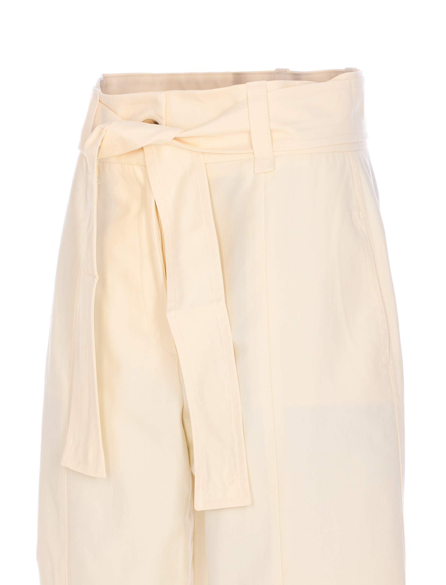 Twinset Belted Gabardine Trousers
