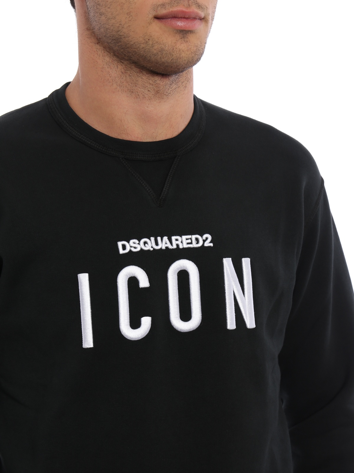 Dsquared2 Logo Sweater In Black