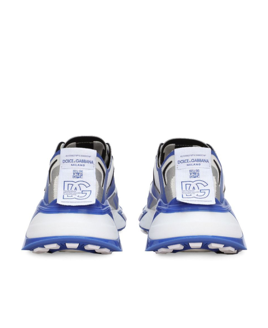Dolce & Gabbana Fast In Maglina Panelled Sneakers In White