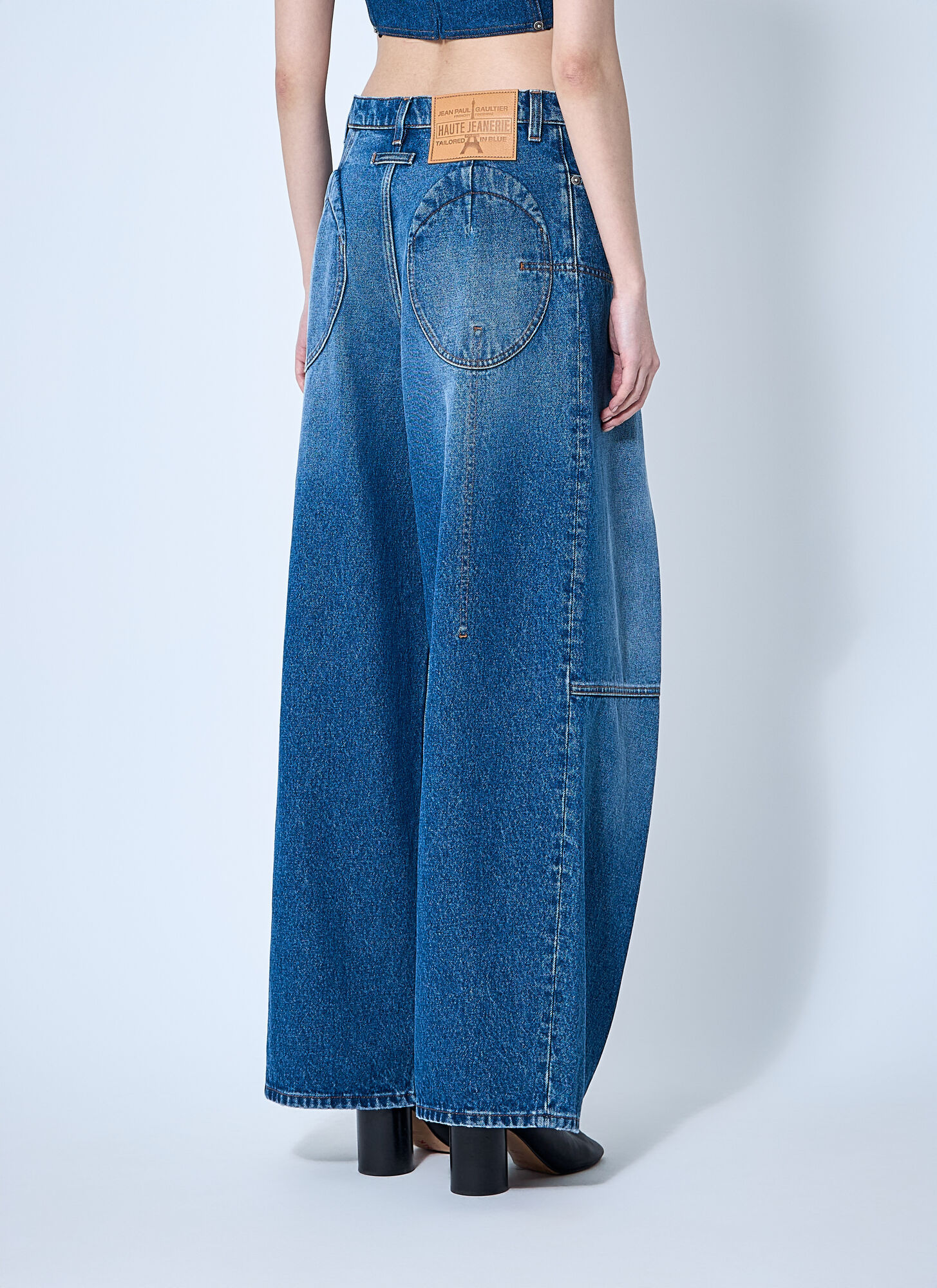 Jean Paul Gaultier Women Loose Denim Jeans