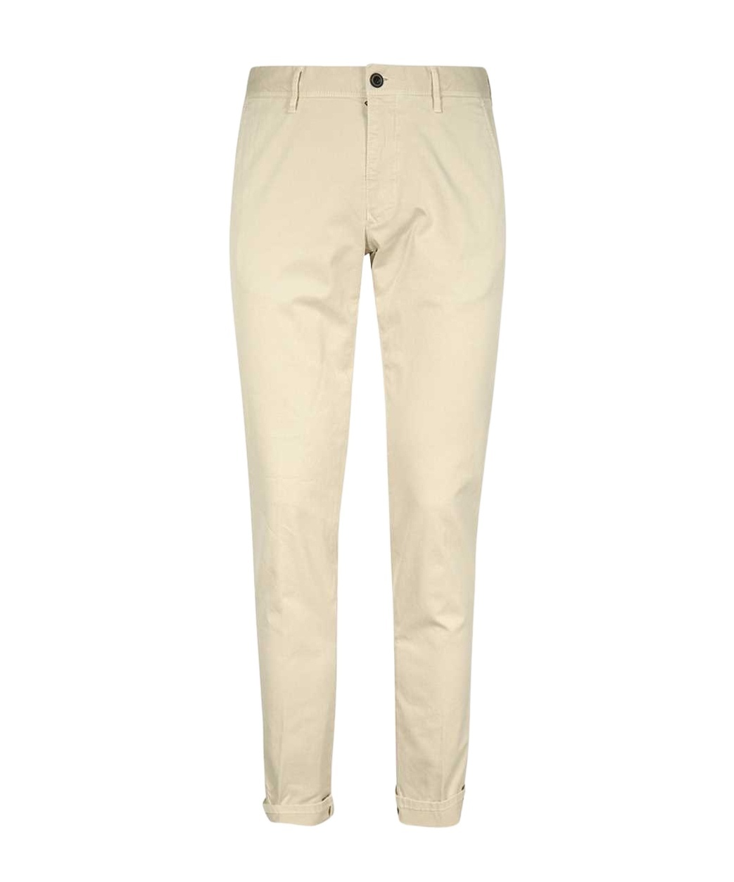 Incotex Belt Loop Casual Pants In Nude
