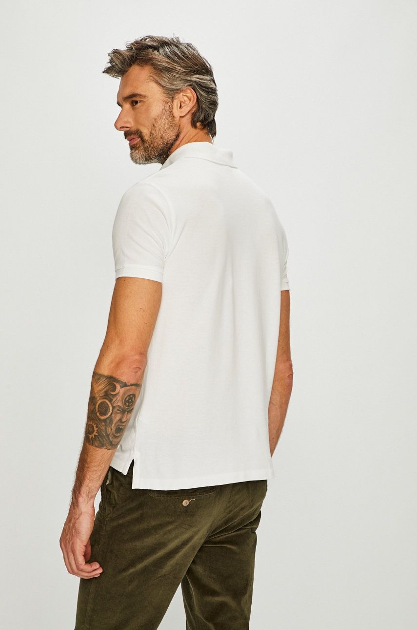 Polo Ralph Lauren White Polo Shirt With Pony Maxi Embroidery On The Front And Numeric Detail On The Sleeve In Cotton M In White