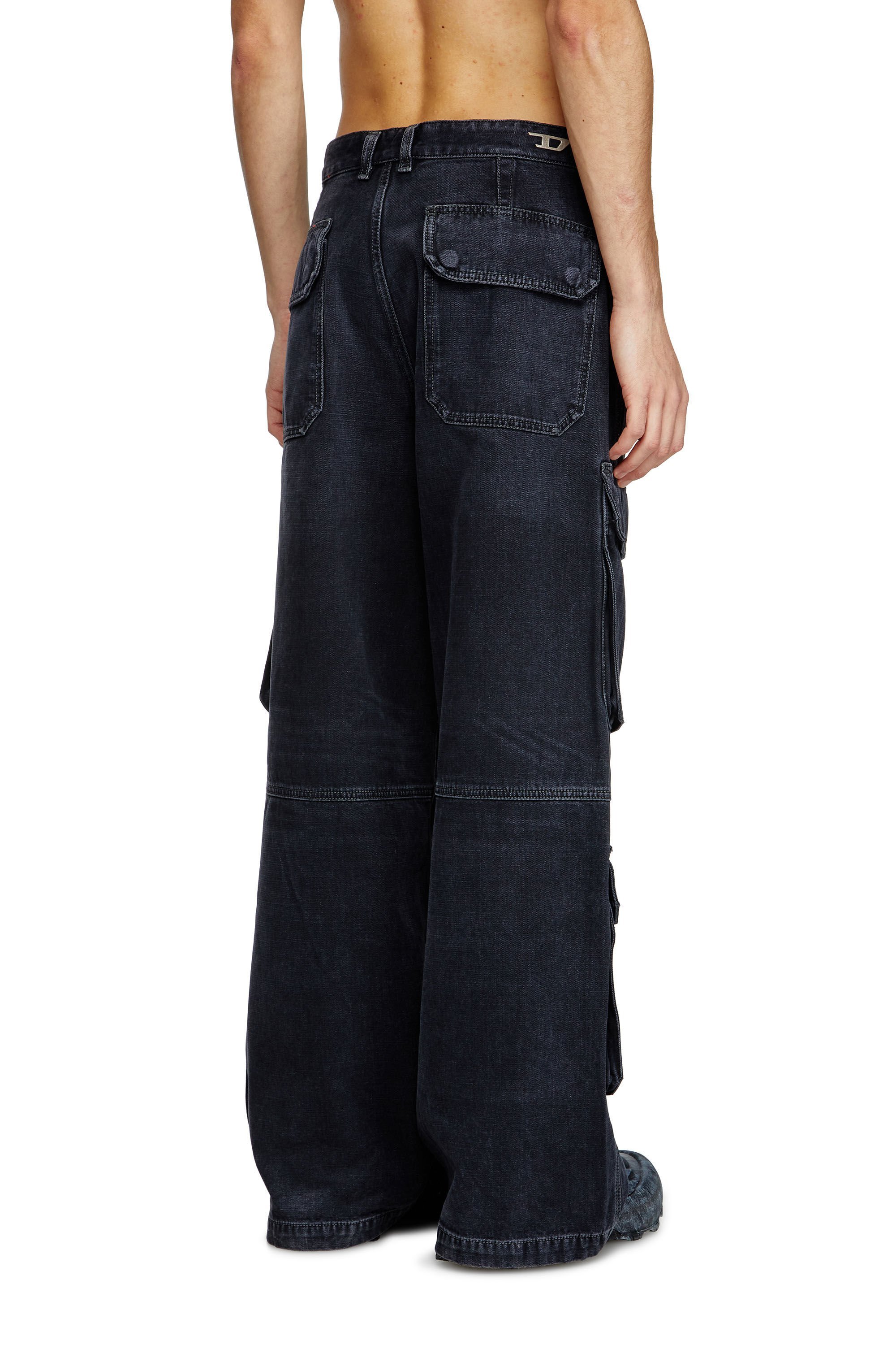 DIESEL DIESEL D-TOUCH-CARGO RELAXED JEANS