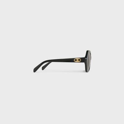 Celine Maillon Triomphe 03 Acetate Sunglasses In Black