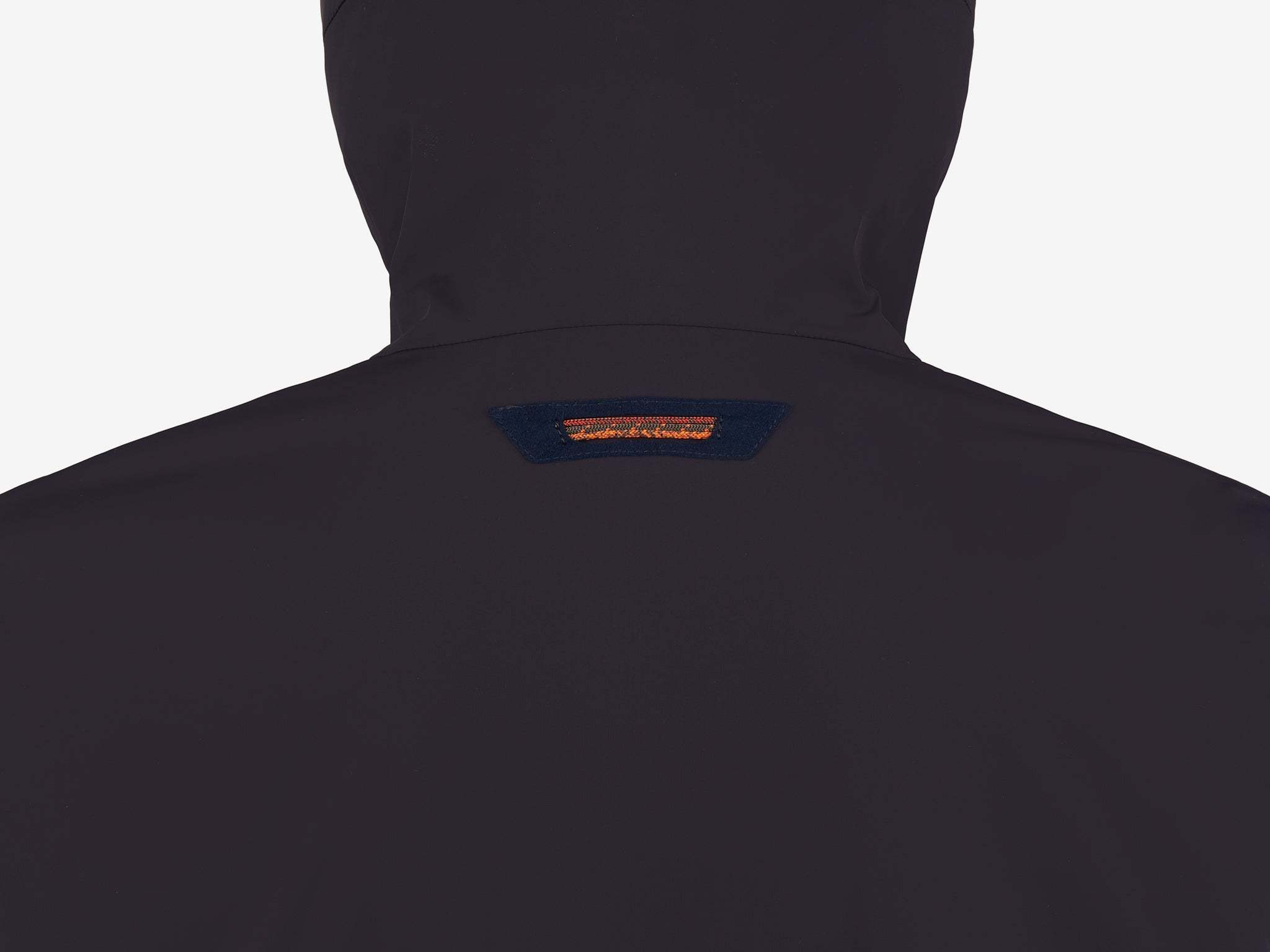 Sease Zippered Hoodie In Black