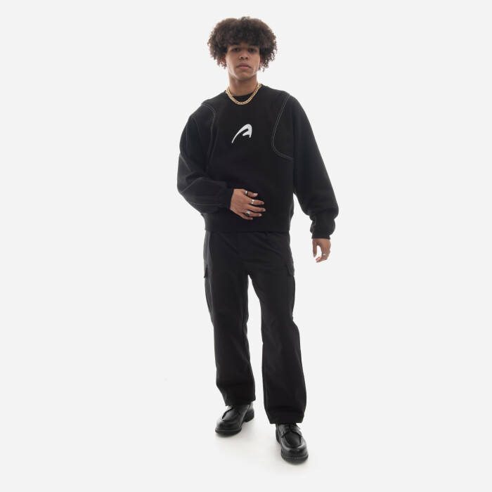 ADER ERROR ROUND-NECK SWEATER
