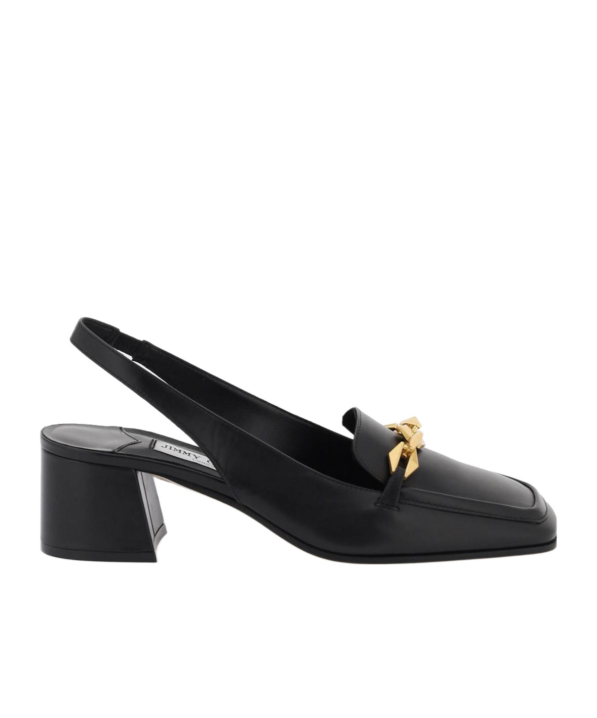 Jimmy Choo Diamond Tilda 45 Patent Slingback Pump In Black