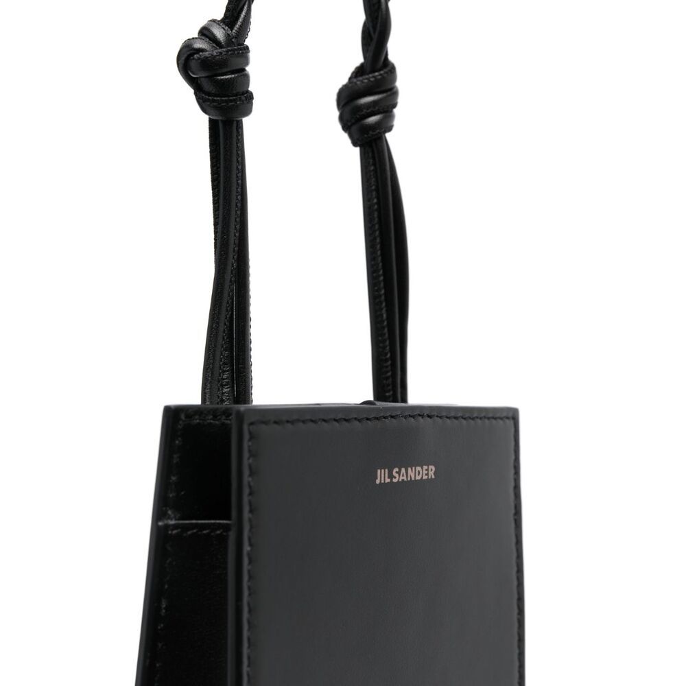 Jil Sander Tangle Shoulder Bag In Black