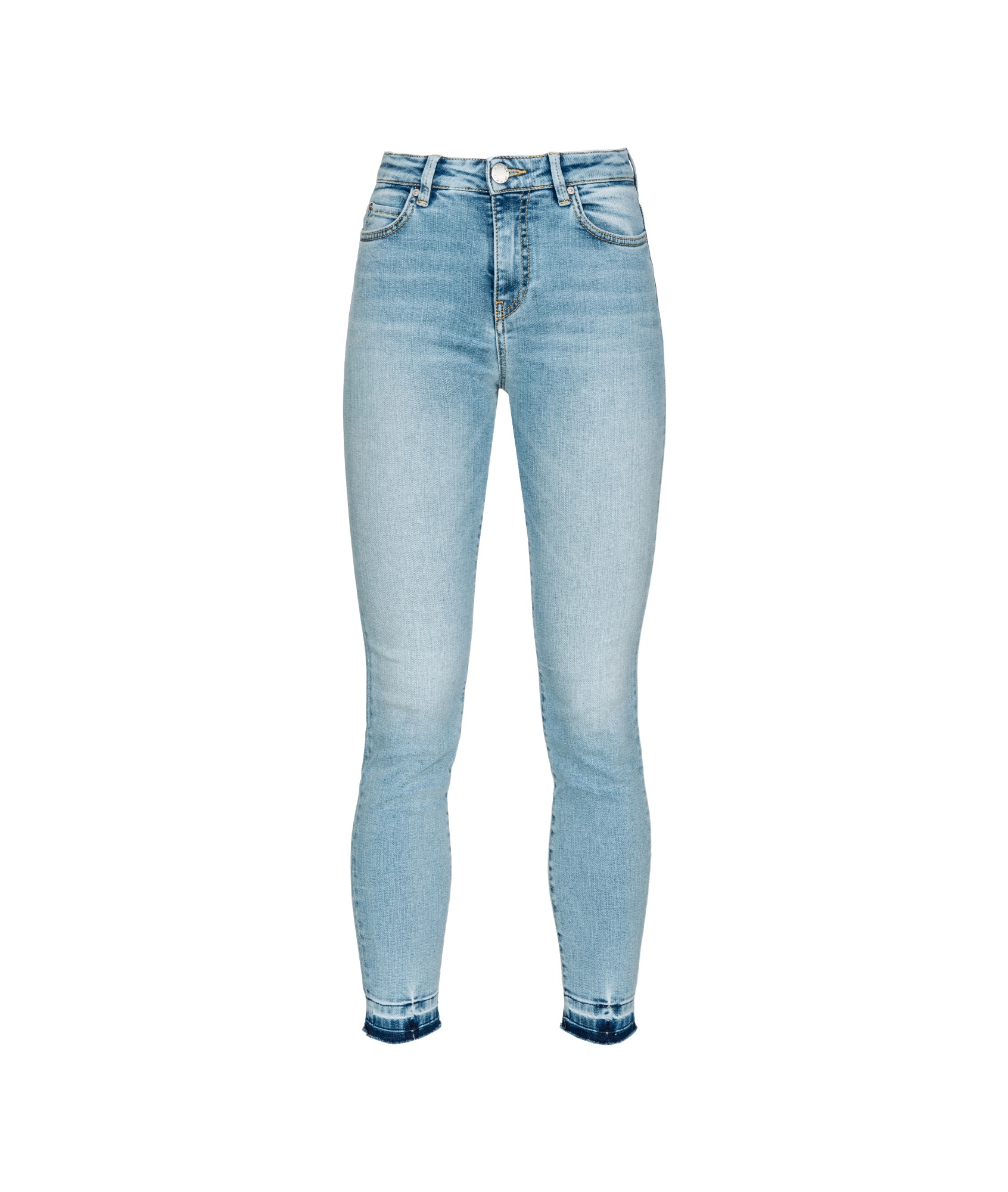 Pinko Belt-loop Jeans In Blue
