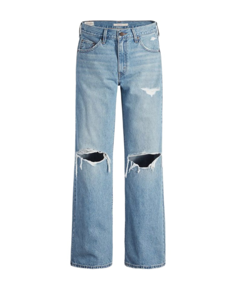 Levi's Baggy Bootcut Jeans In Blue