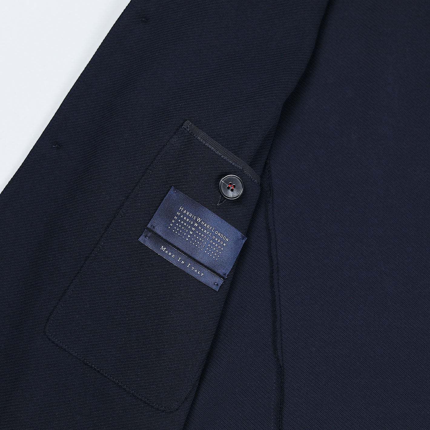 Harris Wharf London 2b. Blazer Diagonal Crafted With Loro Piana Fabric