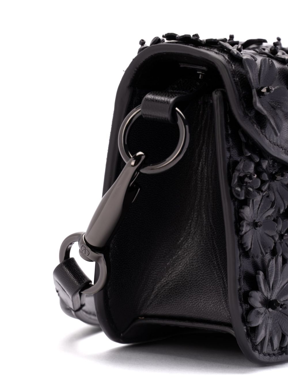 Valentino Locò Shoulder Bag In Black