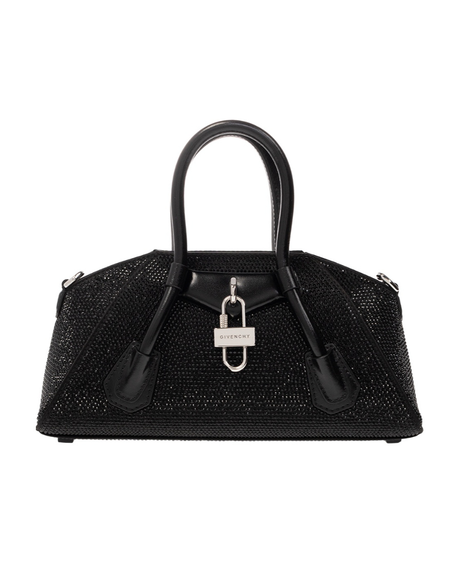 Givenchy Stretch Mini Shoulder Bag In Black