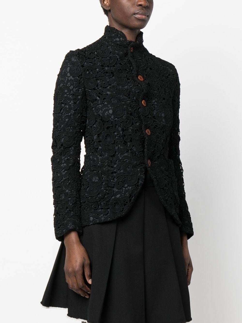 COMME DES GARÇONS LONG-SLEEVED BUTTON CASUAL JACKET