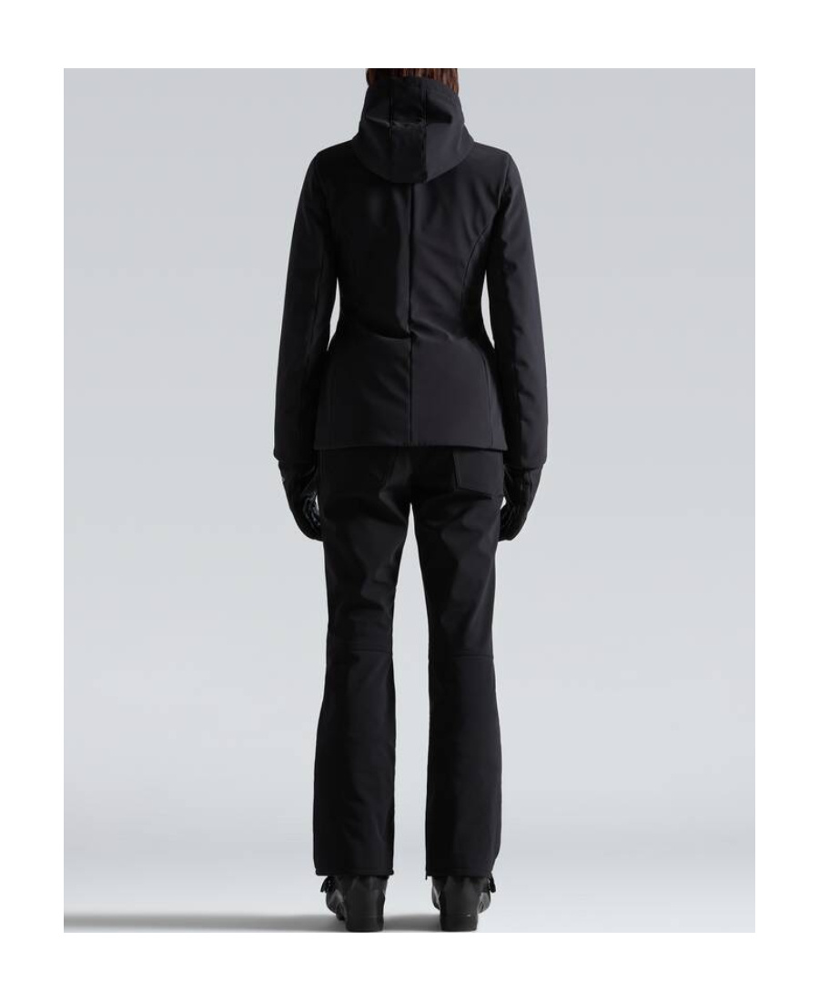 Balenciaga Women 3b Sports Icon Ski Hourglass Parka In Black
