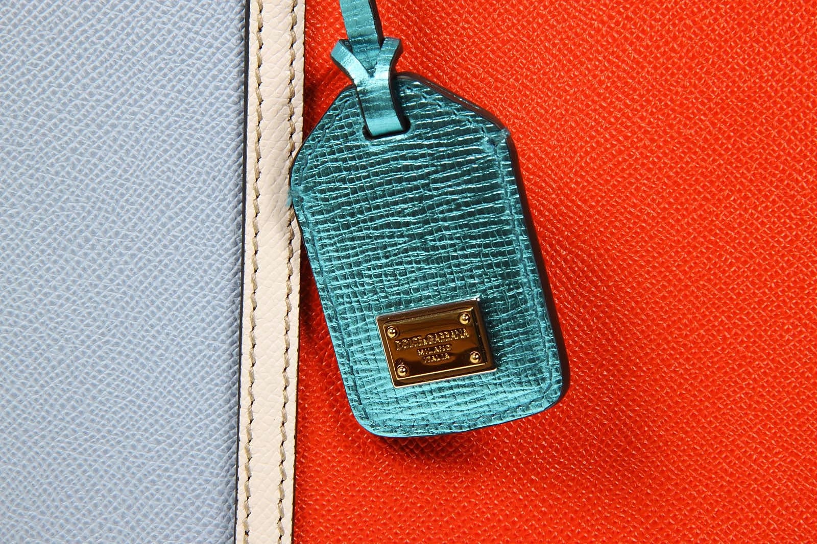 DOLCE & GABBANA LOGO DETAIL HANDBAG