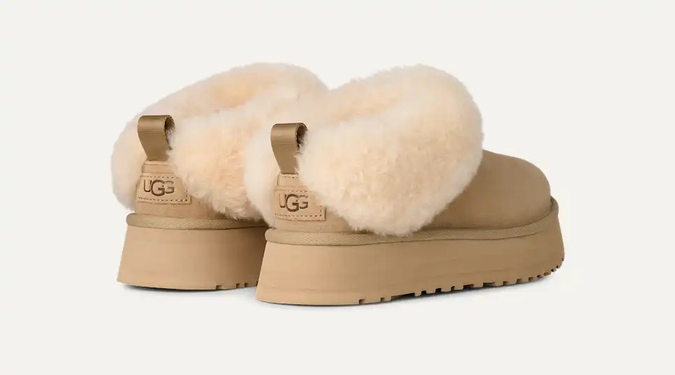 Ugg Tazzelle Platform Boots In Neutral